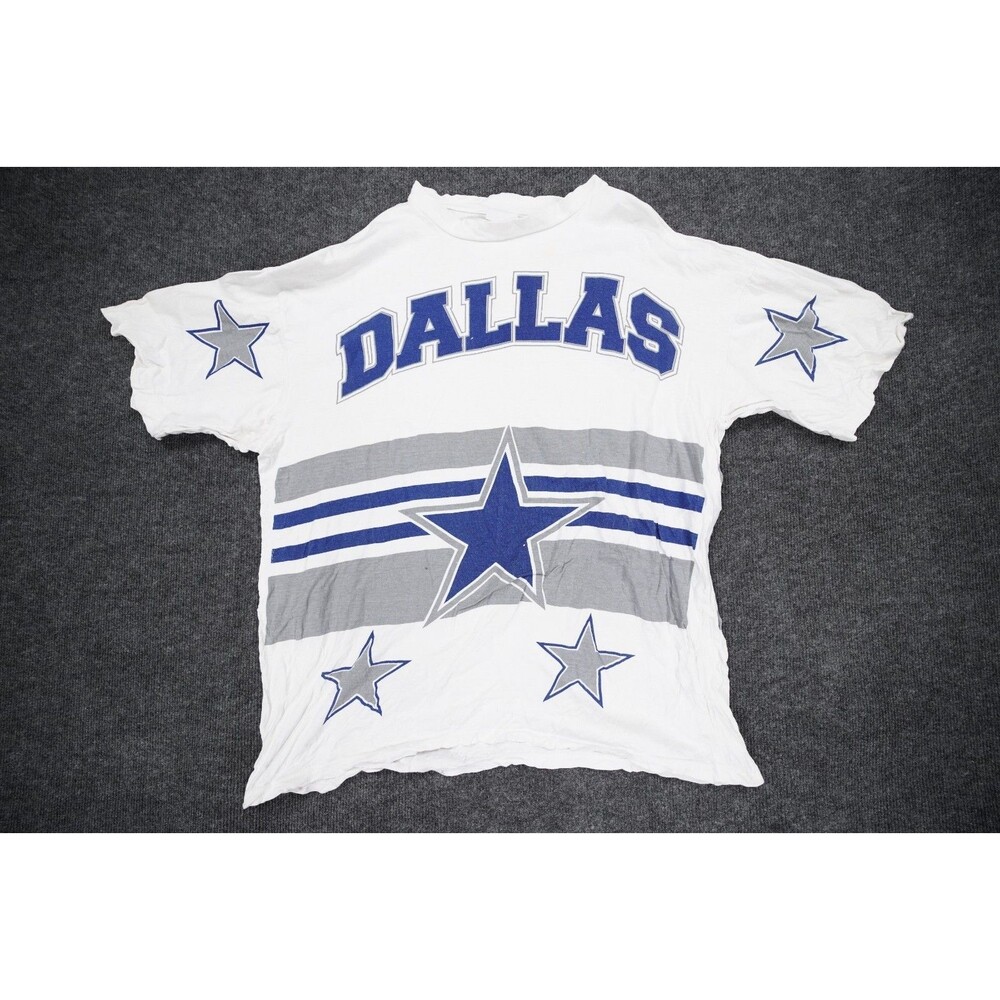 Vintage Thunder Island Dallas Cowboys Troy Aikman Graphic T Shirt Mens L-XL
